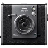 Fujifilm Instax Wide Evo - Digitalkamera - kompakt med øyeblikkelig bildeskriver - 16.0 MP - Bluetooth - svart med grå aksenter