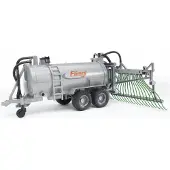 BRUDER Fliegl barrel trailer with spread tubes toy