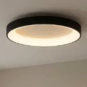 Mantra-Iluminacion Taklampe Niseko II CCT fjernkontroll, Ø 50 cm, svart