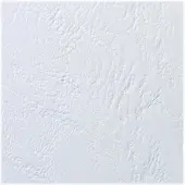 GBC LeatherGrain - A4 (210 x 297 mm) - hvit - 250 g/m² - 100 stk permomslag