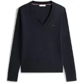 Tommy Hilfiger Stitch V-n Langermet Poloskjorte