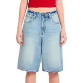 Volcom Beeggy Denim Shorts blå