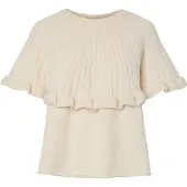 Pieces Pcbei Frill Strikket Topp