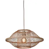 Good&Mojo Maui hengelampe, natur, Ø 50 cm, bambus, E27