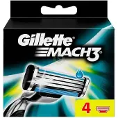 Gillette Mach3 barberblad, 5-pakning