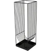 AYTM Paraplystativ Curva, svart, høyde 56 cm, stål