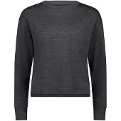 Mons Royale Zephyr Merino Tencel Boxy Teknisk skjorte grå