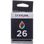 Lexmark Blekkpatron 3 farge Nr 26, 15ml