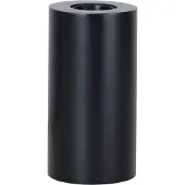 Star Trading Bordlampe av tre E27 svart 15x8cm