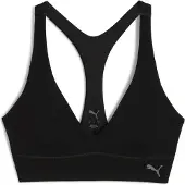 Puma SHAPELUXE Plunge Bra Women, Clothing, Black, M