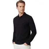 BOSS Pirol 10272555 Green Langermet Poloskjorte
