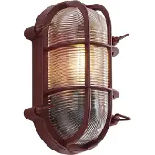 QAZQA Utendørs vegglampe mørkerød IP44 - Noutica