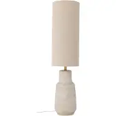 Bloomingville Linetta gulvlampe, hvit, steintøy