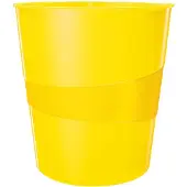Leitz Papirkurv WOW 15 liter Gul