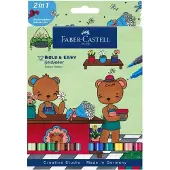 Faber Castell 164815, 12 stykker, Flerfarget, Flerfarget, Resirkulert plast, Alkoholbasert blekk, Tyskland