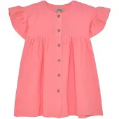 Huttelihut Kjole Muslin Plumeria (128 / 8 år)