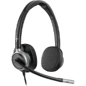 HP Poly Mission 625 on-ear-headset stereo USB-C/A kablet, svart