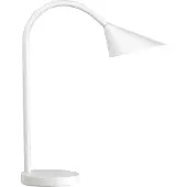Unilux SOL, Hvit, Elastomer, Metall, Plast, Kontor, 1 ampuller, 4 W, LED