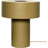 Hubsch Aki bordlampe, khaki, jern, E27, høyde 37 cm