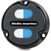 Hella Marine Apelo A1 Carbon Undervanns Hvit/blå Led-lys