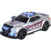 Dickie Toys Politi transportkjøretøy, politibil – lys/lyd