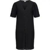 Object Laila 2/4 Re V-neck Kort Ermet Kort Kjole