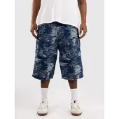 Blue Tomato Jacquard Denim Shorts blå