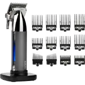 BaByliss Super-X Metal E996E hårklipper, trådløs, 180 min, antrasitt