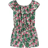 Name it Buksedress - NkfVinaya - Summer Sand/Hibiskus - - 12 år (152) - Buksedress