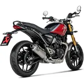Akrapovic Slip-on Line Triumph Scrambler 400 X 2024 S-t4so1-hdt Ikke-homologert Slip-on Lyddemper