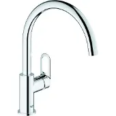 CASA39 BauLoop kitchen faucet with swivel spout, chrome
