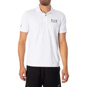 Emporio Armani for man. 8NPF23_PJEMZ Polo Sport Ventus 7 white (XXL), Casual, Polyester, Short sleeve