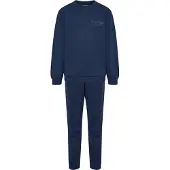 Hummel Joggedress - hmlJR Base - Dress Blue - - 6 år (116) - Joggedress