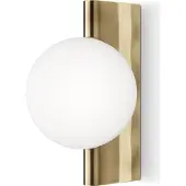 Maytoni vegglampe Avant-garde messing glass/metall høyde 30 cm