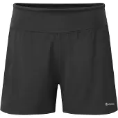 Montane F Slipstream 4 Shorts, dame, svart