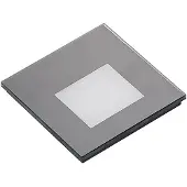 Arcchio LED-innbyggingslampe Vexi, 7,8 cm x 7,8 cm, svart, CCT
