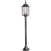 ELSTEAD Veilampe Wexford WX4, svart, høyde 124 cm, IP44