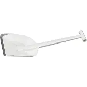 Fiskars SnowXpert, Snøskuffe, Hvit, firkant, T-formet, Ingen mønster, Monokromatisk