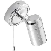 LINDBY Remilan vegglampe, krom