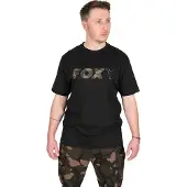 Fox International Logo Kortarmet T-skjorte