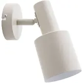 LINDBY veggspot Ovelia, beige, metall, E27