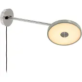 UMAGE LED-vegglampe Asteria Long, olivengrønn, stål, stikkontakt