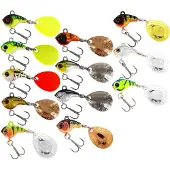 Westin DropBite Tungsten Spin Tail Jig 2,2cm 18g Fire Craw