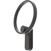 LUCANDE LED-vegglampe Yekta, indirekte, svart, dimbar