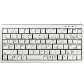 Cherry Compact-Keyboard G84-4100 - Tastatur - USB - QWERTY - USA - lysegrå