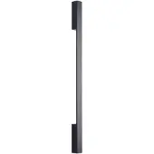 Arcchio Ivano LED-vegglampe, 91 cm, svart