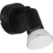 Eglo BUZZ LED-spot i sort