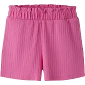 Name it Shorts - Rib - Noos - NmfSurajali - Strawberry Måne - - 2 år (92) - Shorts
