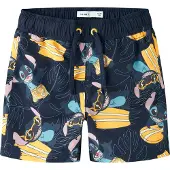 Name It Mini Badeshorts - NmmMouritz - Stitch - Navy Blazer - - 2 år (92) - Badetøy