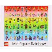 LEGO Minifigure Rainbow 1000-Piece Puzzle